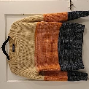 Color block sweater